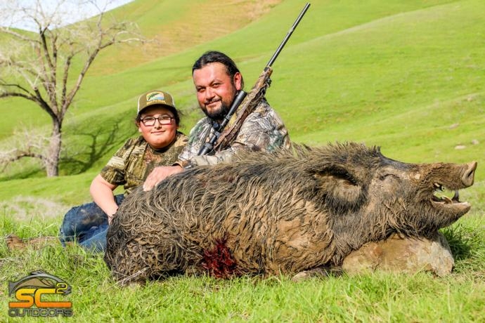 Sergio & Angelino with Shasta County Hog