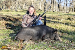 Northern California Wild Hog Hunting with SC2 Outdoors | Scotti M. Shasta County, California